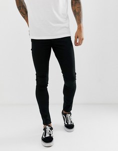 Черные зауженные джинсы New Look-Черный