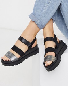 Сандалии на платформе Call It Spring-Серебряный