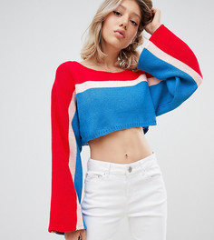 Джемпер с рукавами "летучая мышь" Missguided Petite-Многоцветный