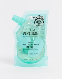 Сменный пакет с водой-автозагаром 200 мл Isle of Paradise - умеренный оттенок-Бесцветный