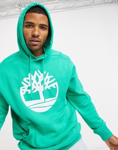 Худи зеленого цвета с логотипом Timberland Core-Зеленый цвет