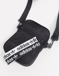 Черная сумка для полетов с логотипом adidas Originals RYV-Черный