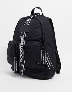 Черный рюкзак из переработанных материалов GoodTimes