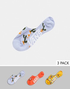 Набор из 3 пар носков разных цветов Vans-Мульти