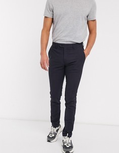 Темно-синие узкие брюки Celio-Серый