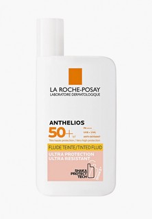 Флюид для лица La Roche-Posay и кожи вокруг глаз, невидимый, ANTHELIOS SPF50+, 50 мл