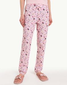 Розовые пижамные брюки с Минни Маус Gloria Jeans