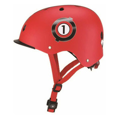 Шлем для велосипеда/самоката Globber Elite Lights р.:48-53 красный (507-102)