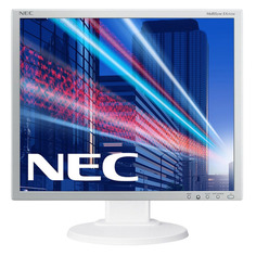 Монитор NEC MultiSync EA193Mi 19", серебристый и белый