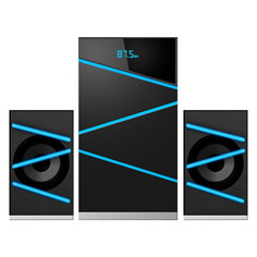 Колонки Bluetooth GINZZU GM-420, 2.1, черный [бп-00001393]