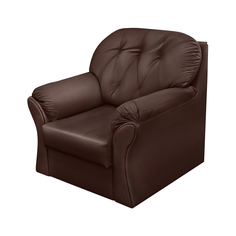 Кресло ФС Ноа натуральная кожа красно-коричневый 110x98x95