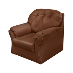 Кресло ФС Ноа натуральная кожа светло-коричневый 110x98x95
