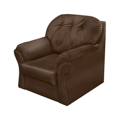 Кресло ФС Ноа натуральная кожа темно-коричневый 110x98x95