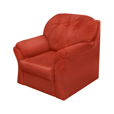 Кресло ФС Ноа натуральная кожа 110x98x95 красное