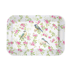 Поднос с ручками Easy Life Птицы в саду 47х33 см