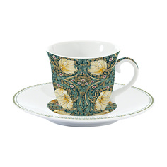 Чайная пара Easy Life Уильям Моррис 200 мл темно-зеленый