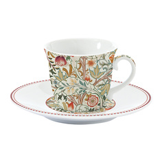 Чайная пара Easy Life Уильям Моррис 200 мл кремовый