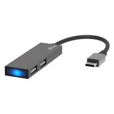 Разветвитель для компьютера Ritmix USB-C/2*USB-A (CR-4201 Metal) USB-C/2*USB-A (CR-4201 Metal)