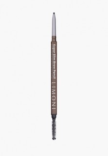 Карандаш для бровей Limoni С Витамином Е / Super Slim Brow Pencil тон 02, 0,09г