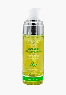 Пенка для умывания Aravia Laboratories с коллоидной серой и экстрактом женьшеня Anti-Acne, 150 мл.