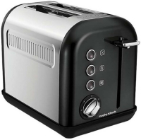 Тостер MORPHY RICHARDS Accents Toaster Black SS 2 Slice (222013EE)
