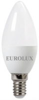 Светодиодная лампа Eurolux LL-E-C37-7W-230-4K-E14