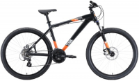 Горный велосипед Stark Shooter-1 16"/2020, черный/белый/оранжевый (H000014183)