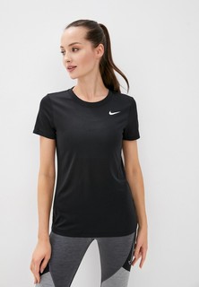 Футболка спортивная Nike W NK DRY LEG TEE CREW