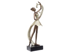 Статуэтка балерина erbaa (to4rooms) бронзовый 15x39x8 см.