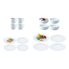 Набор посуды dine 16 предметов (lsa international) белый 38x31x22 см.