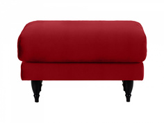 Пуф italia (ogogo) красный 78x46x57 см.