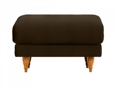 Пуф italia (ogogo) коричневый 78x46x57 см.