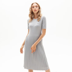 Женское платье Lacoste с круглым вырезом