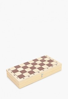 Игра настольная Рыжий Кот шашки деревянные с доской, 295х145 мм