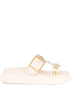 Alexander McQueen шлепанцы Hybrid