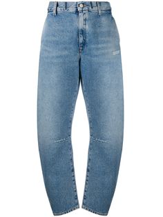 Off-White джинсы широкого кроя