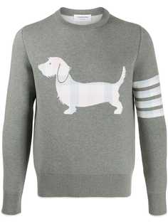 Thom Browne джемпер Hector Icon с полосками 4-Bar