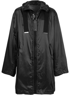 Maison Mihara Yasuhiro плащ оверсайз на молнии