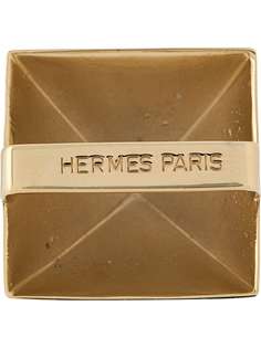 Hermès кольцо для шарфа с тисненым логотипом Hermes