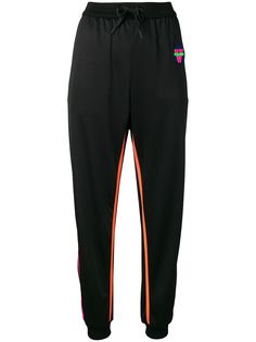 Versace спортивные брюки с нашивкой-логотипом
