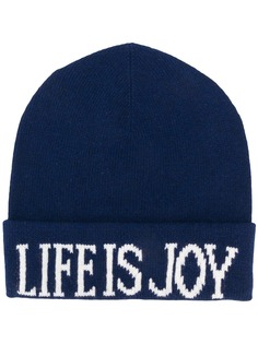 Alberta Ferretti трикотажная шапка бини Life Is Joy