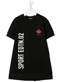 Dsquared2 Kids платье-футболка Sport Edtn.02 Leaf