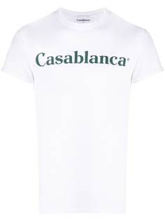 Casablanca футболка с логотипом