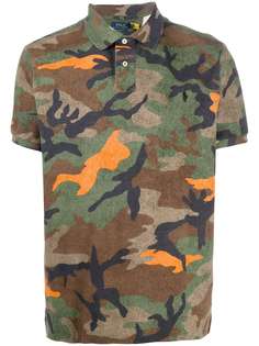 Polo Ralph Lauren рубашка поло с камуфляжным принтом