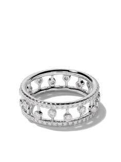 De Beers Jewellers кольцо Dewdrop из белого золота с бриллиантами