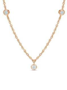 De Beers Jewellers колье Clea из розового золота с бриллиантами