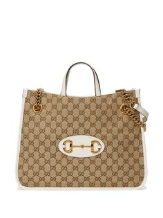 Gucci сумка-тоут 1955 Horsebit среднего размера
