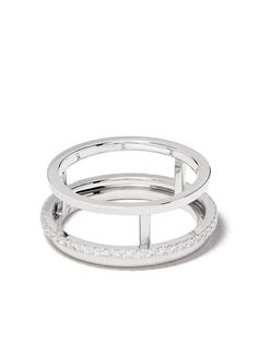 De Beers Jewellers кольцо The Horizon из белого золота с бриллиантами