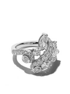 De Beers Jewellers кольцо Adonis Rose из белого золота с бриллиантами