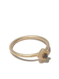 De Beers Jewellers кольцо Talisman из желтого золота с бриллиантом